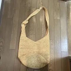 ヘレンカミンスキーラフィアバッグ　新品未使用