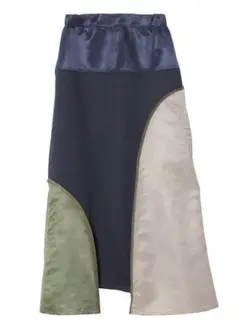 un3d fabric mix sweat skirt アンスリード