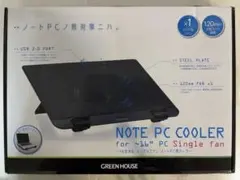 新品未開封品✧NOTE PC COOLER for ~16" シングルファン