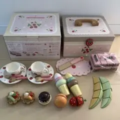 マザーガーデン　ショコラカフェセット　野いちごおままごとセット　廃盤