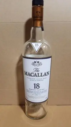 サントリー マッカラン18年 旧ボトル 空瓶 2021箱付き