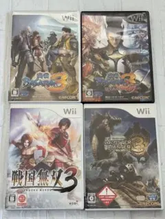 ⭐️24時間以内発送⭐️ Wiiソフトまとめ売り　4本セット　モンハン