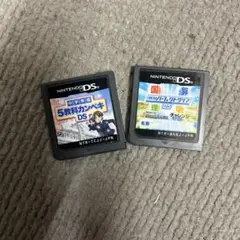 ニンテンドーDS 学習ソフト 2本セット〇4教科5教科 中学受験 進研ゼミ小学