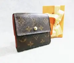 【美品/ 送料無料】ルイヴィトン 折り財布 モノグラム