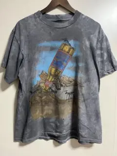 90's Budweiser Tシャツ　企業Tシャツ　フェード　両面