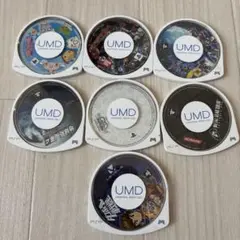 PSPカセット7枚　ジャンク品扱い