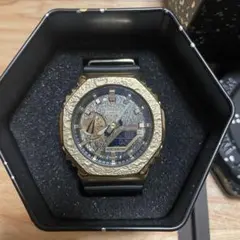 百貨店購入新品未使用　月G-SHOCK GM-2100MG-1AJRゴールド G-SHOCK BASIC カシオーク 限定月モデル 宇宙 Gショック