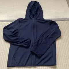 UNIQLO AIRismパーカー140 ネイビー