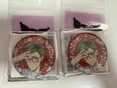 トレイ・クローバー プラチナジャケット オーロラ箔缶バッジ