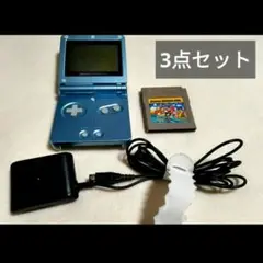 ゲームボーイアドバンスSP 本体 ブルー スーパーマリオランド