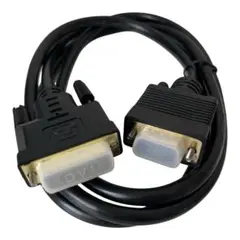 DVI VGA 変換ケーブル 双方向相互回転 1080P 60Hz 1.5m