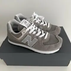 New Balance 574 グレー スニーカー