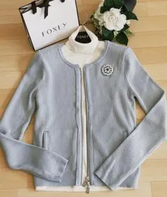 FOXEY ウールカーディガン 極美品 rene