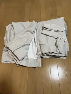 ニトリ製カーテンライトグレー高さ180cm×横150cm