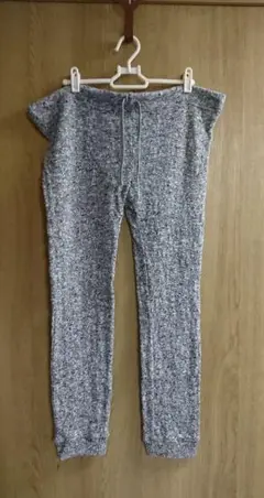 SARAX JIJI スラブコットンタイトパンツ ライトグレー