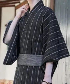 浴衣 着物 ASTRONOMY 巾着 扇子 帯 4点セット