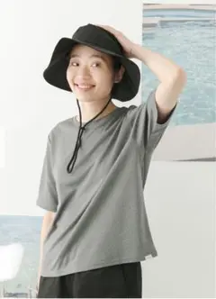 URBAN RESEARCH DOORS コンパクトTシャツ グレー　Mサイズ