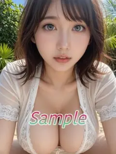 1点物 可愛い A4 AI 美女 ポスター 爆乳 グラビア 巨乳 U295