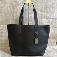 H83 未使用級✨COACH コーチ　トートバッグ　サリバン　レザー　ブラック