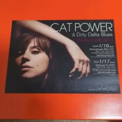 祝来日　キャット・パワー　2010 来日チラシ