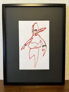 【激レア】Hennessy × FUTURA ヘネシー　直筆手書きアート作品 激レア】手書きアート作品 Hennessy × FUTURA ヘネシー