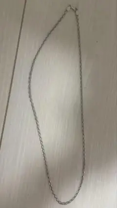 silver925 あずきチェーンネックレス