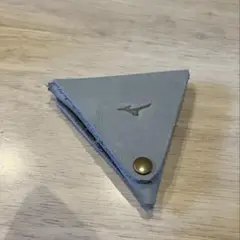ミズノ　コインケース　小銭入れ　グレー　メンズ