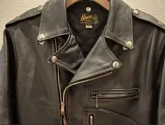 サイズ40 リアルマッコイズ Buco J-24 用　ムートン襟ボア BUCO BA21101 BUCO DETACHABLE MOUTON COLLAR