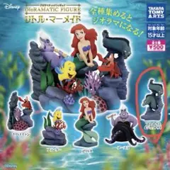 リトル・マーメイド フィギュア　ガチャガチャ