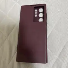 【純正】Galaxy スマートビューバーガンディ手帳型ケース