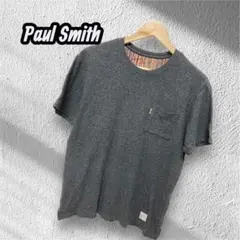 【Paul Smith】パイル　胸元ポケット　ラウンジ　Tシャツ　Lサイズ
