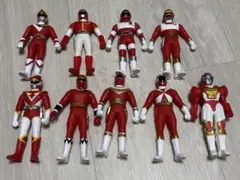 2025年最新】30戦隊レッドヒーロー大集合の人気アイテム - メルカリ