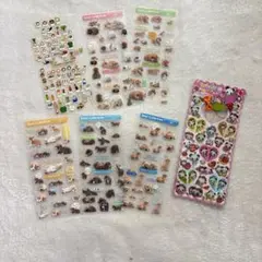 平成レトロ　ステッカー　シール　まとめ売り　にゃんこマーケット