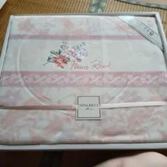 NINA RICCI 花柄ブランケット Mサイズ
