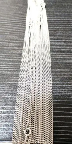 アンティーク　シルバーチェーン　2本で300円　約46cm