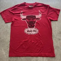 ウィンディシティ ロゴ 赤 Tシャツ