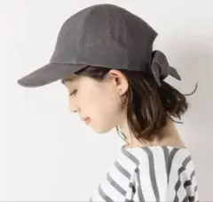 shinonagumo シノナグモ　ABLE キャップ　グレー　日本製
