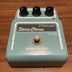 中古品♦maxon CS-550 stereo chorus Maxon Vintage Series CS550 Stereo Chorus Pedal | Music & Arts
