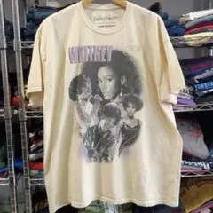 USA古着 ホイットニーヒューストン プリント Tシャツ