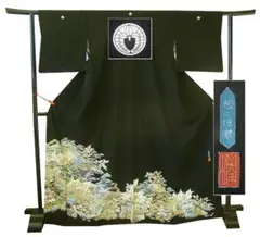 結婚式 「佐藤 潤」 極上縮緬地 本加賀友禅 黒留袖（正絹）仕立上り＜D634＞
