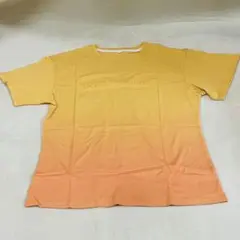 メンズ 半袖 Tシャツ グラデーション　大きめXL 新品