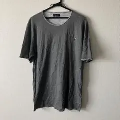 ZARA MAN グレー Tシャツ Lサイズ ダメージ加工