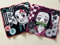 竈門炭治郎・竈門禰豆子　ミニタオル