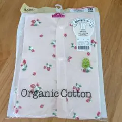 TOPVALU オーガニックコットン いちご柄 90サイズ