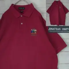 【USA製】JONATHAN COREY ビッグサイズ ポロシャツ XXL