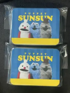 パペットスンスン×ローソン メロンパンケーキギフト缶★新品未開封★2個セット