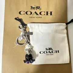 coach コーチ バッグチャーム キーホルダー Disney コラボ 限定