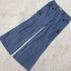 MNG JEANS フレアデニム ライトブルー 42 カジュアル