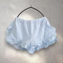 ジェラートピケ sleepingストライプショートパンツ