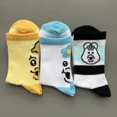 新品未着用 3足セット んぽちゃむ きみまろ ソックス 靴下
